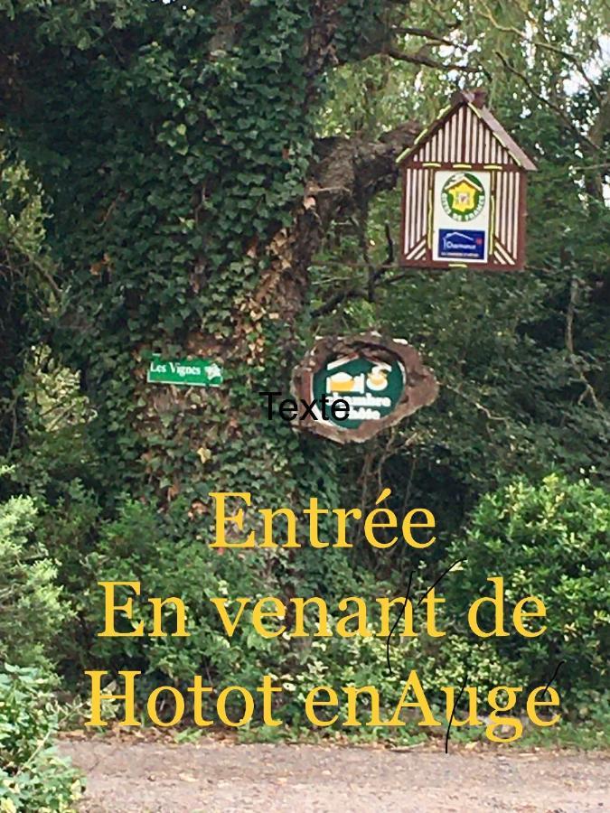 La Ferme Des Vignes Acomodação com café da manhã Hotot-en-Auge Exterior foto